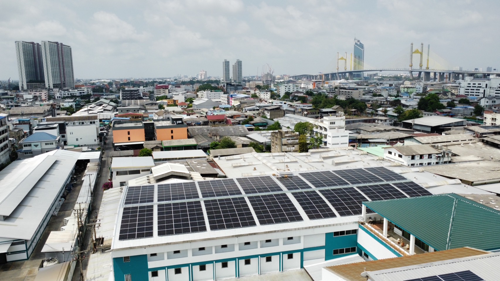 Factory Solar Panel System
